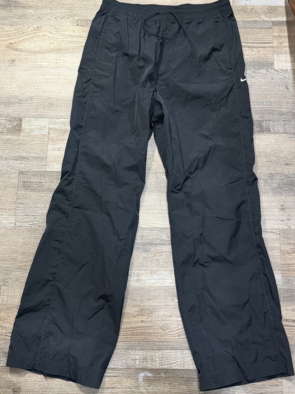 NWOT Nike Black Oversized Pants with Drawstring Waist